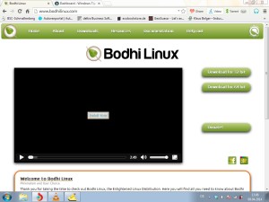Bodhi Linux Entwicklerseite